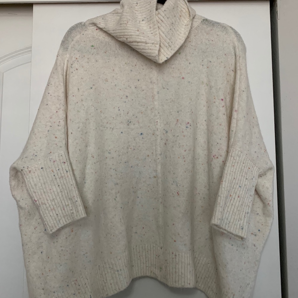 Loft Confetti Poncho